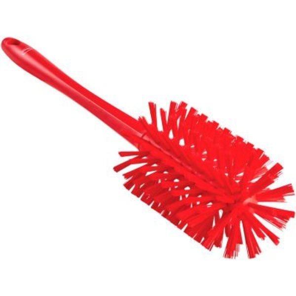 Remco Vikan 3.5in One-Piece Pipe Brush- Medium/Stiff, Red 5381-90-4